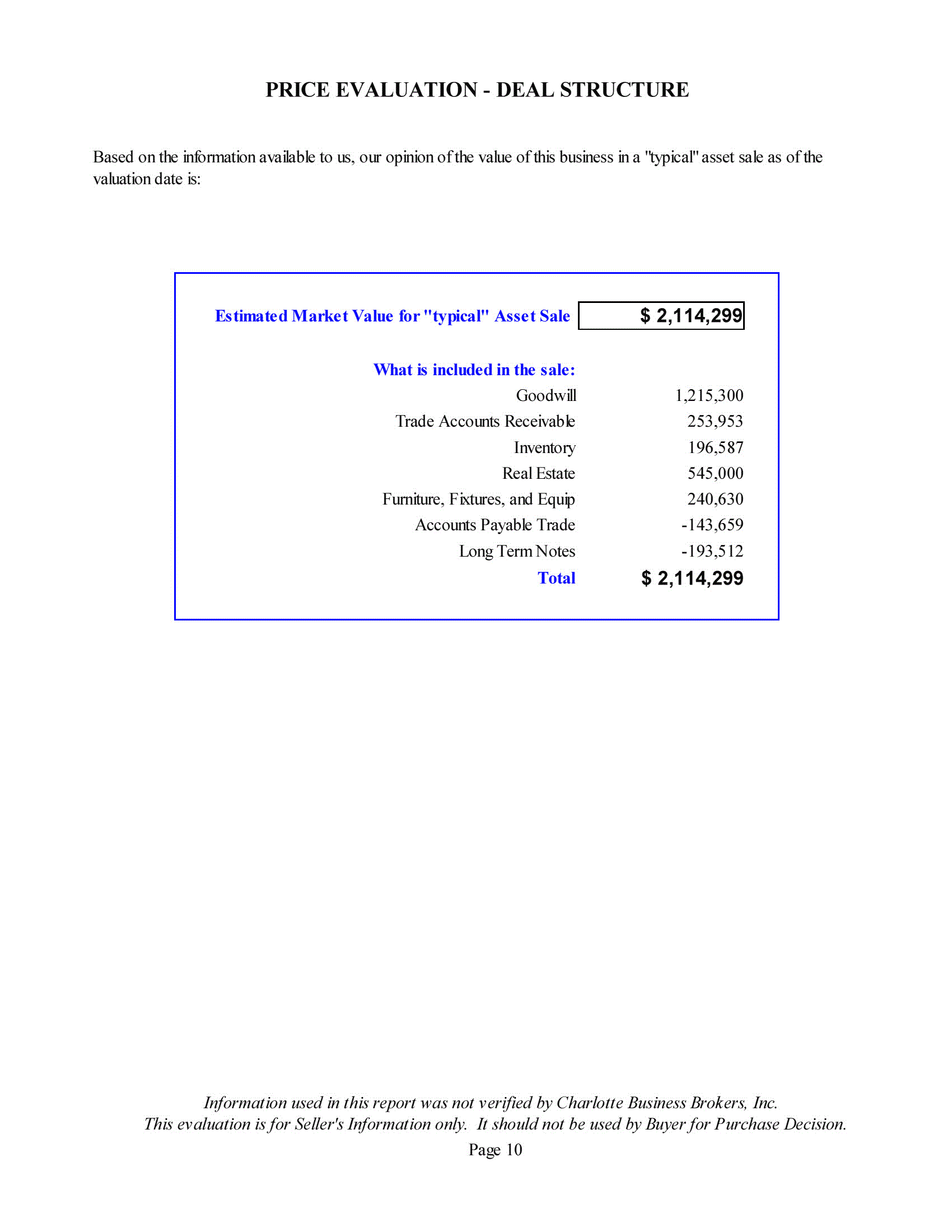 Deal Structure